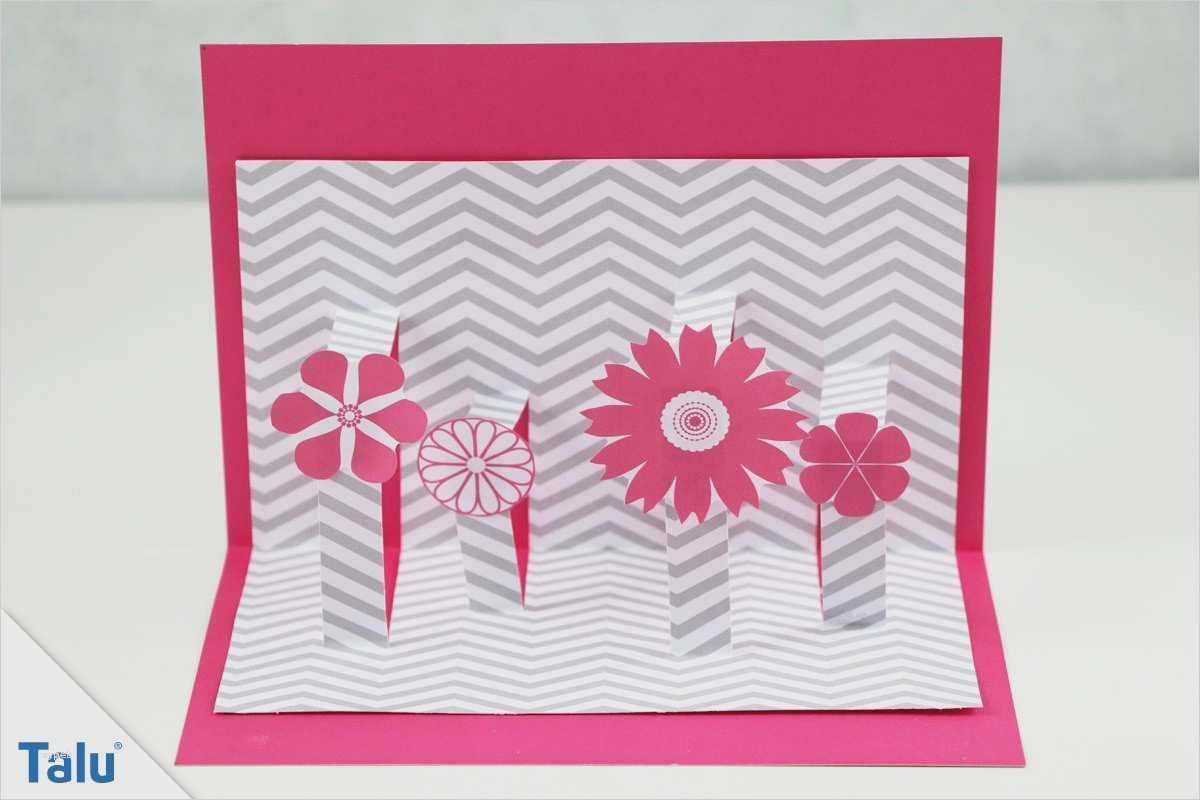 Pop Up Geburtstagskarte Vorlage Süß Geburtstagskarte Basteln Vorlage Best Pop Up Karten