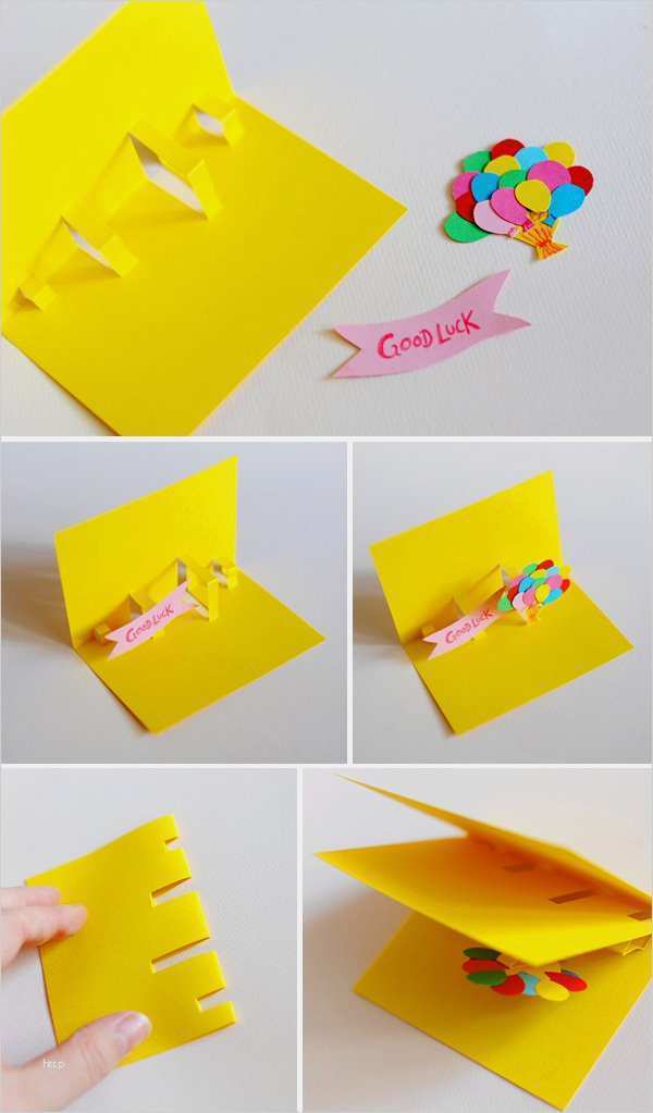 Pop Up Karte Geburtstag Vorlage Inspiration Geburtstagskarten Basteln Pop Up Karte Recycling Basteln