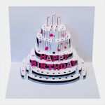 Pop Up Karte Happy Birthday Vorlage Einzigartig Pop Up Karte Basteln Geburtstag Anleitung