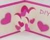 Pop Up Karte Hochzeit Vorlage Bewundernswert Pop Up Karten Basteln Mit Papier Herz Karte Selber