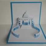 Pop Up Karte Hochzeit Vorlage Gut Pop Up Karten Pop Up Karte Petersdom Rom Ein