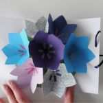 Pop Up Karte Hochzeit Vorlage Wunderbar Pop Up Karte Mit Blumen