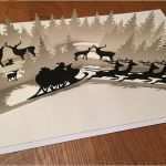 Pop Up Karten Weihnachten Vorlagen Großartig 3d Popup Karte Winterwonderland Weihnachtszeit Designblog