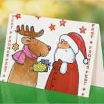 Pop Up Weihnachtskarten Vorlagen Beste Weihnachtskarten Selbst Basteln Rentier Familie
