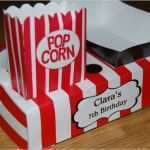 Popcorn Schachtel Vorlage Erstaunlich Ausdrucken Von Sie Pyjama & Popcorn Party Essen Lunch Box