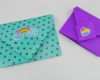 Portemonnaie Falten Vorlage Hübsch origami Briefumschlag Falten Diy Bunte Briefchen Falten