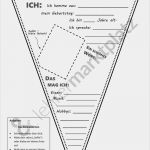 Portfolio Das Bin Ich Vorlage Schön Das Bin Ich über Mich [wimpel] Grundschule Sek I Daz