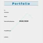 Portfolio Deckblatt Vorlage Einzigartig Portfolio Deckblatt Vorlage