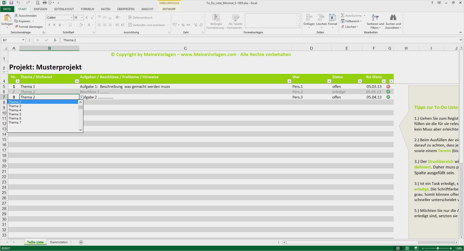 Portfolio Erstellen Vorlage Erstaunlich to Do Liste Excel Vorlage Pendenzenliste Aufgabenliste