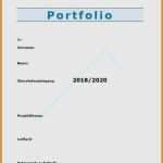 Portfolio Erstellen Vorlage Inspiration Portfolio Schule Vorlage Gut 9 Deckblatt Portfolio Muster