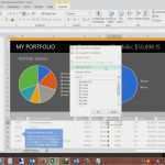 Portfolio Excel Vorlage Bewundernswert Review Of the Free My Portfolio Template with Microsoft