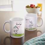 Porzellan Bemalen Mit Kindern Vorlagen Großartig Tassen Bedruckt Zur Hochzeit Brautpaar Pärchen