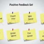 Positives Feedback Vorlage Neu Einfache Eindeutig Positives Feedback Text Post It Notes