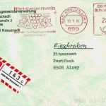 Postkarte Beschriften Vorlage Einzigartig Einschreiben –