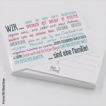 Postkarte Din A6 Vorlage Großartig Fred Von soho Postkarte „familienglück 2“ Din A6