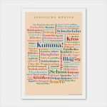 Postkarte Din A6 Vorlage Großartig Postkarte Bergische Wörter Din A6 Deine Wörter