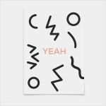 Postkarte Din A6 Vorlage Luxus Aprilplace Yeah Postkarte Din A6