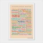 Postkarte Din A6 Vorlage Neu Postkarte Siegerländer Wörter Din A6 Deine Wörter