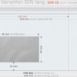 Postkarte Din Lang Vorlage Beste Din Lang Größen Briefumschläge Dl Briefbögen Druck