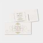 Postkarte Din Lang Vorlage Post Luxus Save the Date Postkarte Din Lang Im Design Princess