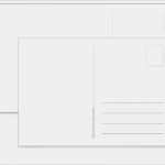 Postkarte Rückseite Vorlage Hübsch Fotokarten Grusskarten Klappkarten Menukarten Mini