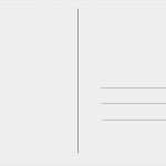 Postkarte Rückseite Vorlage Süß Programm Tutorium Bildbearbeitung