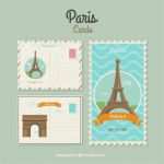 Postkarte Schreiben Vorlage Französisch Bewundernswert Paris Karten Vorlage