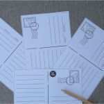 Postkarte Schreiben Vorlage Französisch Gut Ideenreise Ferienpostkarten