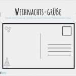 Postkarte Schreiben Vorlage Genial Unterrichtsmaterial Weihnachts Ferien Materialguru