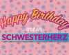 Postkarten Text Vorlage Inspiration Mein Schwesterherz Geburtstag