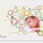 Postkartenformat Vorlage Schönste Karten Zur Geburt Trudi theo Selbst Gestalten