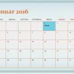 Powerpoint 2016 Vorlagen Fabelhaft Blauer Monatskalender 2016 Mti Feiertagen Fice Lernen