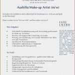 Powerpoint Bewerbung Vorlage Beste Bewerbung Make Up Artist Vorlage