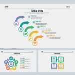 Powerpoint Design Vorlage Fabelhaft Pfeil Rotation Quadrat Set Präsentation Folie Und