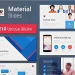 Powerpoint Design Vorlagen Download Inspiration Material Design Powerpoint Template by Ergün