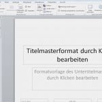 Powerpoint Eigene Vorlage Erstellen Schön Powerpoint Master Folie Erstellen – Ein Stil Für Alle