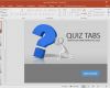 Powerpoint formen Vorlagen Hübsch Create A Quiz In Powerpoint with Quiz Tabs Powerpoint Template