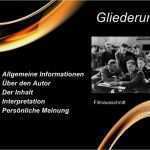 Powerpoint Gliederung Vorlage Schön Buchvorstellung Im Westen Nichts Neues