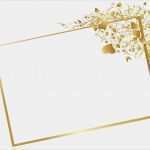 Powerpoint Goldene Hochzeit Vorlage Großartig Illustration Von Floralen Goldener Rahmen Mit Wirbelt