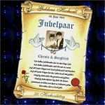 Powerpoint Goldene Hochzeit Vorlage Hübsch Geschenk Goldene Hochzeit Urkunde Zum 50 Hochzeitstag