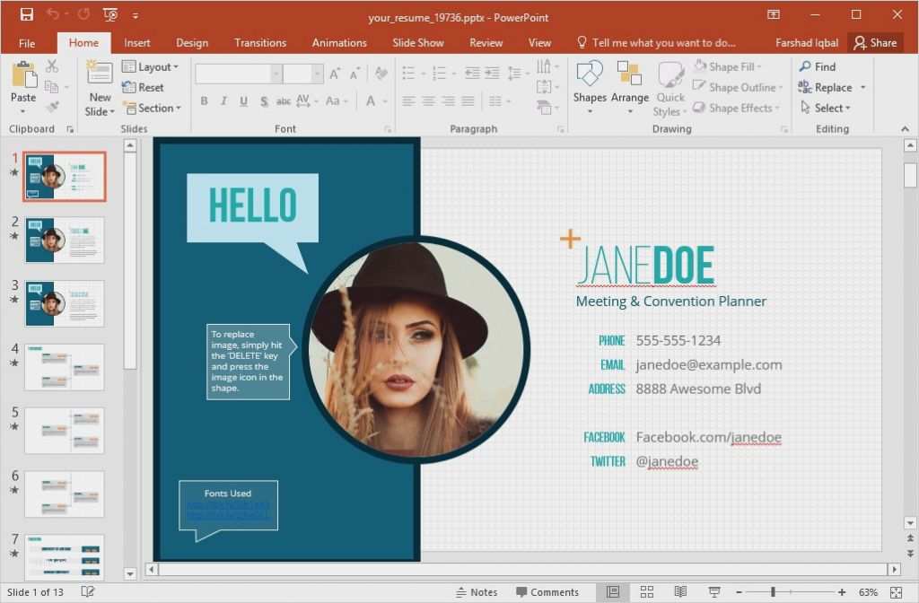 Powerpoint Präsentation Geburtstag Vorlage Neu Powerpoint Präsentation Vorlage Bewundernswert Lebenslauf