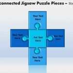 Powerpoint Puzzle Vorlage Download Erstaunlich Interconnected Jigsaw Puzzle