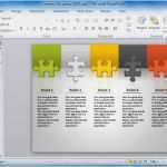 Powerpoint Puzzle Vorlage Download Großartig Animated Puzzle Pieces Powerpoint Template with Stick