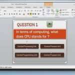 Powerpoint Quiz Vorlage Download Erstaunlich How to Make A Quiz On Powerpoint 2010