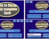 Powerpoint Quiz Vorlage Download Wunderbar Quiz Template Circle