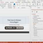 Powerpoint Vorlage ändern Angenehm Powerpoint so Erstellen Sie Ihre Eigene Präsentations