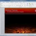 Powerpoint Vorlage Chemie Süß Animated Flames Powerpoint Vorlage Und Clipart