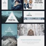 Powerpoint Vorlage Modern Erstaunlich Portal Modern Powerpoint Template by Thrivisualy On