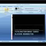 Powerpoint Vorlage Musik Erstaunlich Video Abschluss Einer Powerpoint Präsentation Darauf