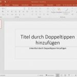 Powerpoint Vorlage Musik Hübsch Einführung In Powerpoint 2016